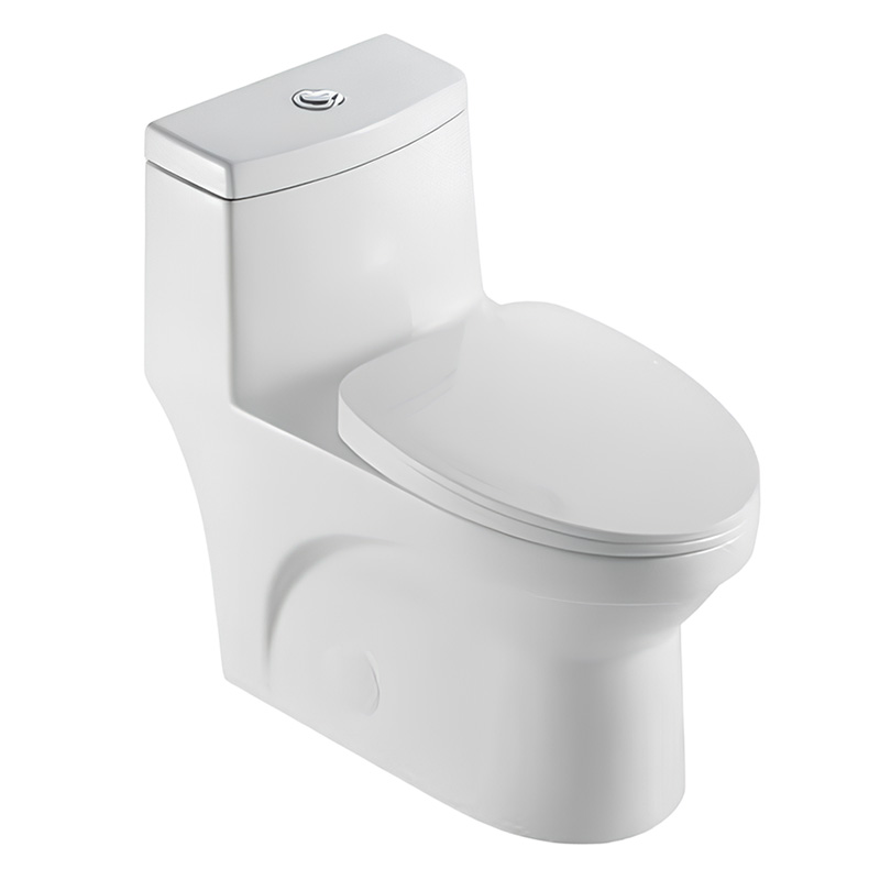 ADA Elongated Skirted Trapway Toilets with 300mm Rough-in, Tornado Flush - FL0005