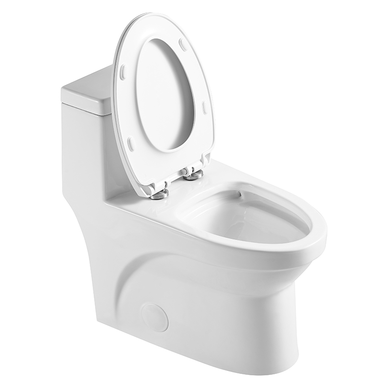 ADA Elongated Skirted Trapway Toilets with 300mm Rough-in, Tornado Flush - FL0005