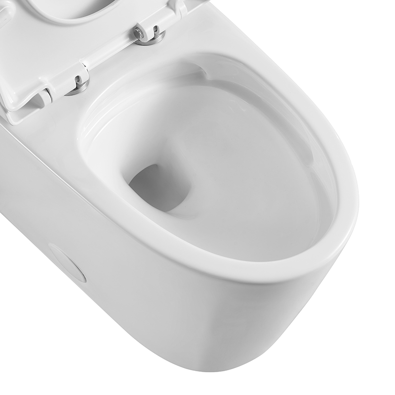 Fully Skirted Trapway Tornado Elongated Toilets with 300mm Rough-in, Dual-flush - FL0003