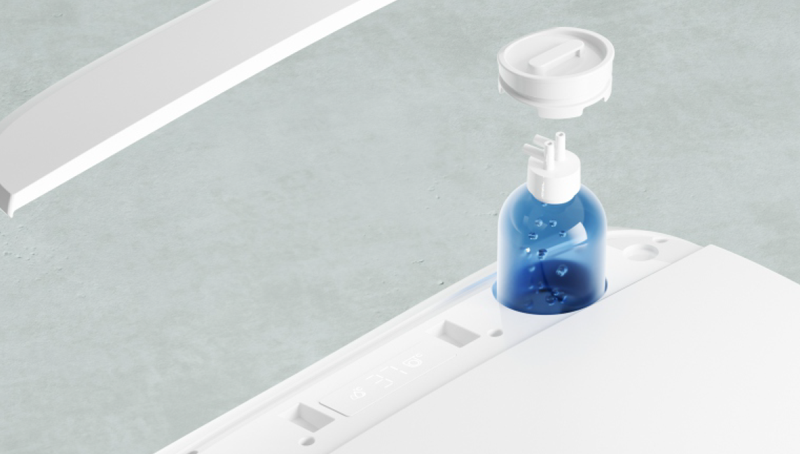 FRBKE80 Aesthetic Smart Toilet for Small Bathrooms with Heated Seat & Foot Flush