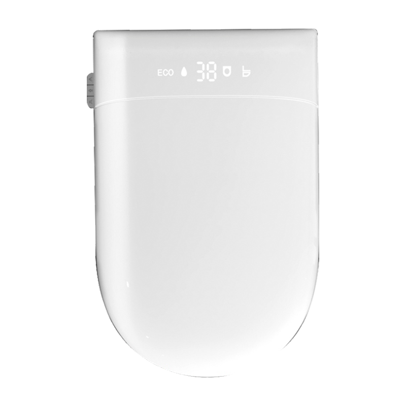 FRBKE81 Aesthetic Smart Toilet for Small Bathrooms with Hidden Digital Display