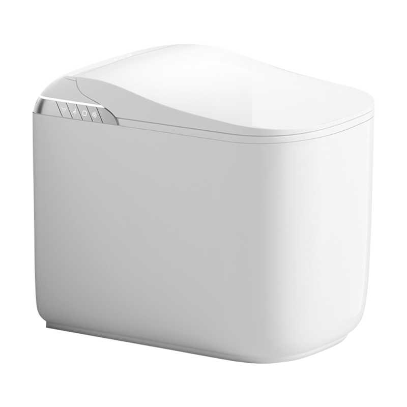 FRBKE91 Small Smart Toilet for Low Ceiling Bathrooms, No Water Pressure Limit