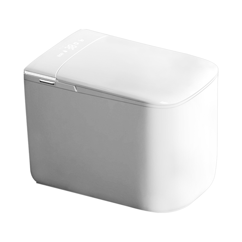 FRBKE91 Small Smart Toilet for Apartments with Foot Sensor Flush