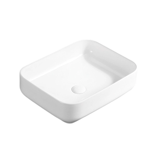 FRWX018 380/500mm Square Above Counter Ceramic Basin