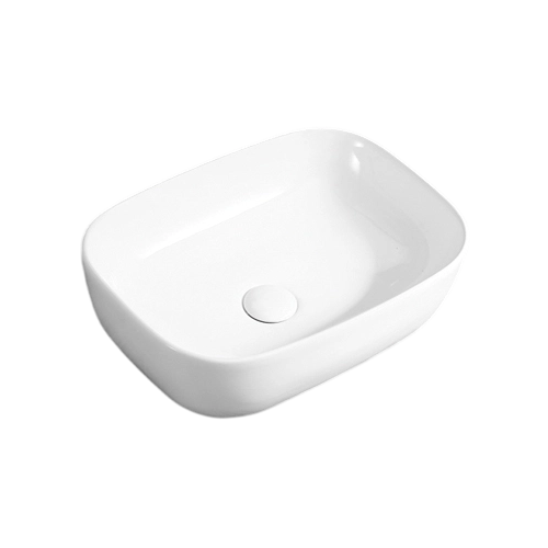 FRWX024 Slim Rectangular Above Counter Basin | Space-Saving Ceramic Vessel Sink