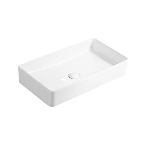 FRWX031 Thin-Edge Rectangular Ceramic Basin | Multi-Size for Hotel Projects