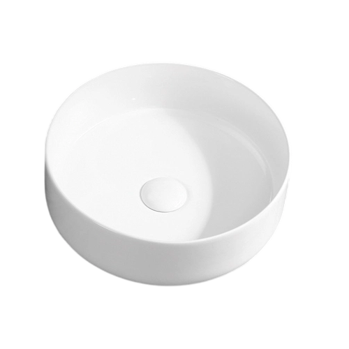 FRWX032 Compact Round Ceramic Basin | 2 Sizes for Small Bathrooms