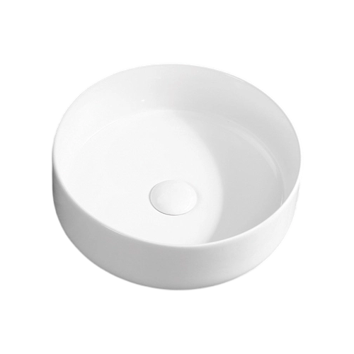 FRWX032 Compact Round Ceramic Basin | 2 Sizes for Small Bathrooms