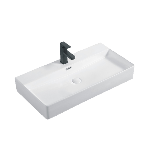 FRWX043 Rectangular Ceramic Basin | Multi-Size with Faucet Hole
