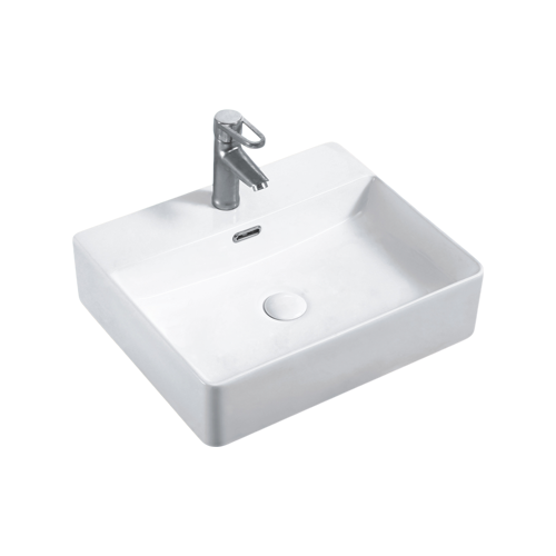 FRWX043 Rectangular Ceramic Basin | Multi-Size with Faucet Hole