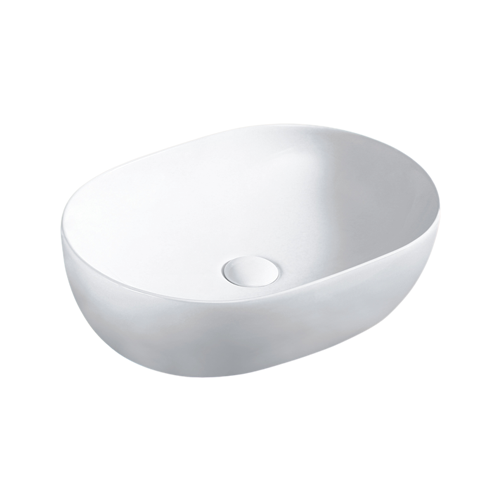 FRWX064 Soft-Rectangular Ceramic Basin | 2 Sizes High-Volume Vessel Sink