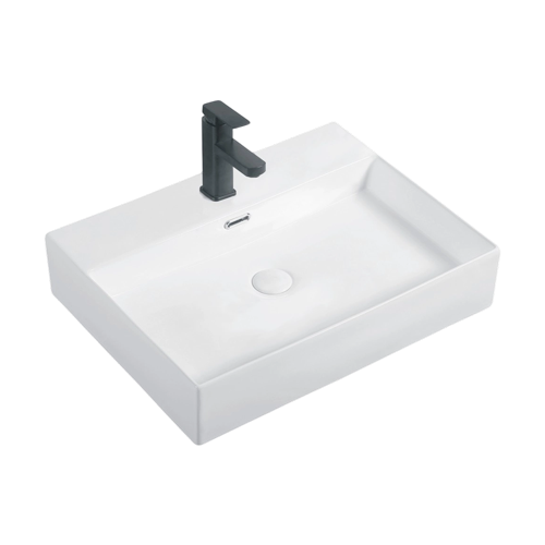 FRWX094 Large Rectangular Ceramic Basin Series | 5 Sizes with Tap Hole