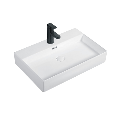 FRWX094 Large Rectangular Ceramic Basin Series | 5 Sizes with Tap Hole