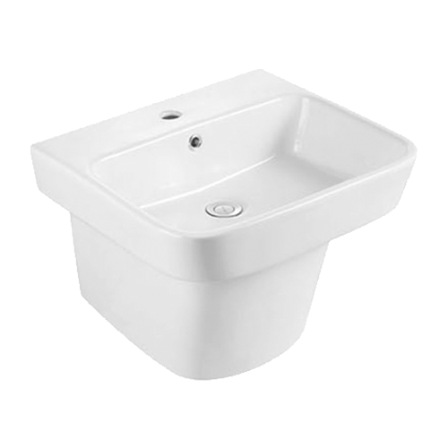 FRNB206 Rectangular Wall-Hung Basin - 520mm