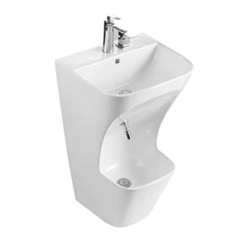 FRNB282 Curved Wudu Basin | Muslim Ablution Sink, Hand & Foot Wash