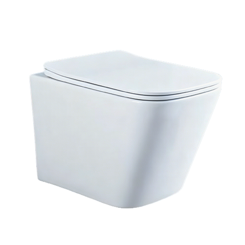 FRHB2403 Wall Hung Toilet | Square Modern WC Pan