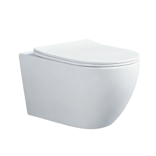 FRHB2481 Wall Hung Toilet | Modern Oval Ceramic WC Pan