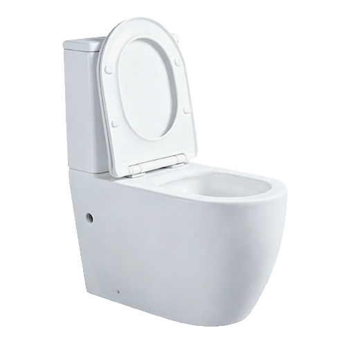 FRHB8301 Two-Piece Toilet | Modern Round WC