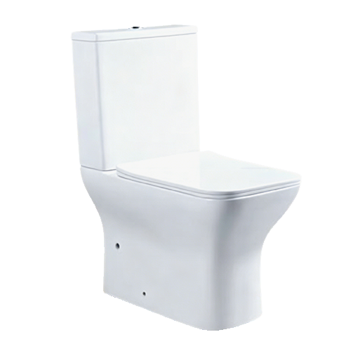 FRHB8302 Two-Piece Toilet | Modern Square WC