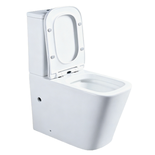 FRHB8303 Two-Piece Toilet | Modern Soft Square WC
