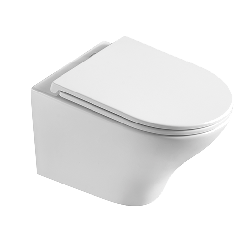 FRCL342 Wall Hung Toilet | Modern Rounded WC Pan