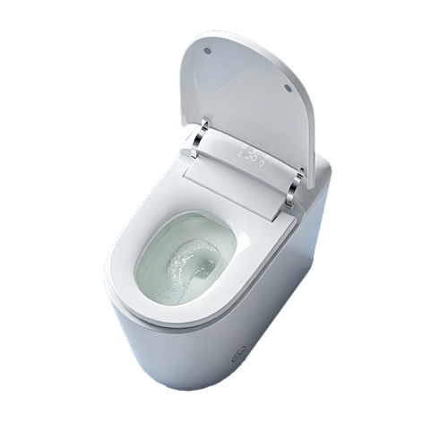 FRBKE45 Modern Smart Toilet with Ultra-Slim Profile & Capacitive Foot Sensor