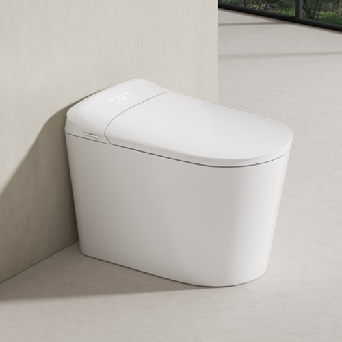 FRBKE45 Modern Smart Toilet with Ultra-Slim Profile & Capacitive Foot Sensor