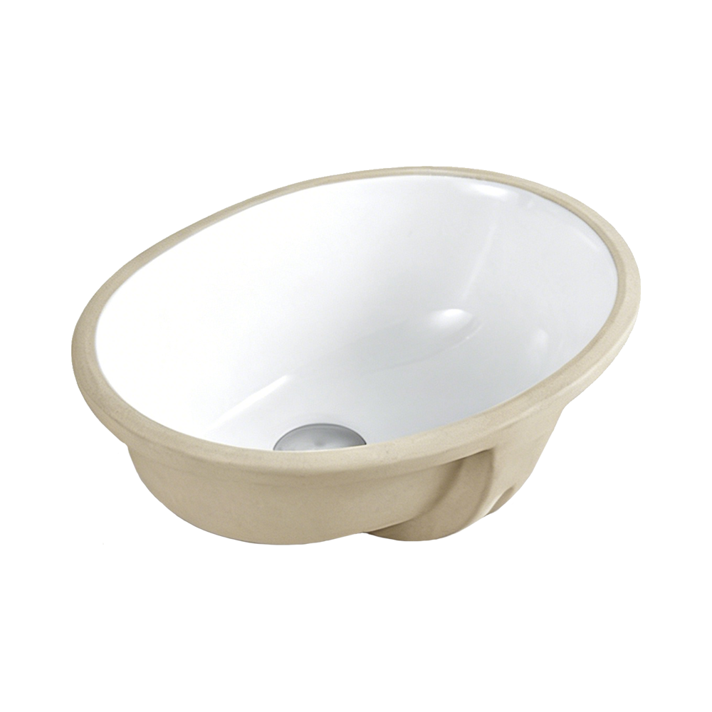 FRPL016 Compact 420mm Undermount Wash Basin for Hotel & Residential Use