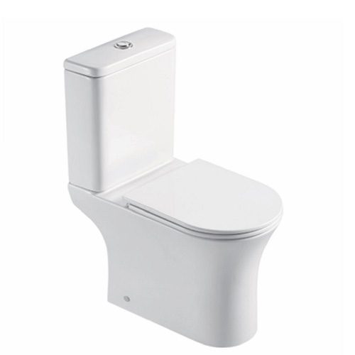 FR24103A Two Piece Toilet | Modern Square WC