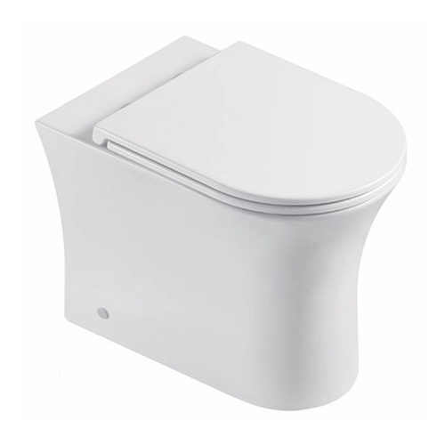 FR44103 Floor Standing Toilet | Modern Oval Ceramic WC Pan