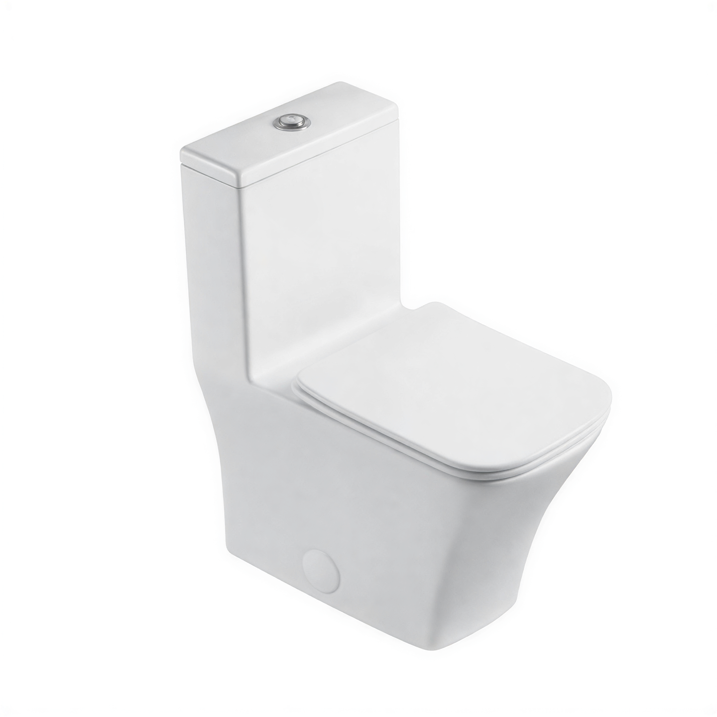 FR15205 one Piece Toilet | Modern Square WC