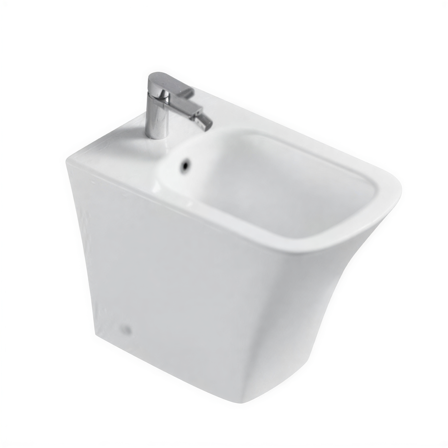 FR61005 Floor Standing Bidet | Square Modern SanitaryWare