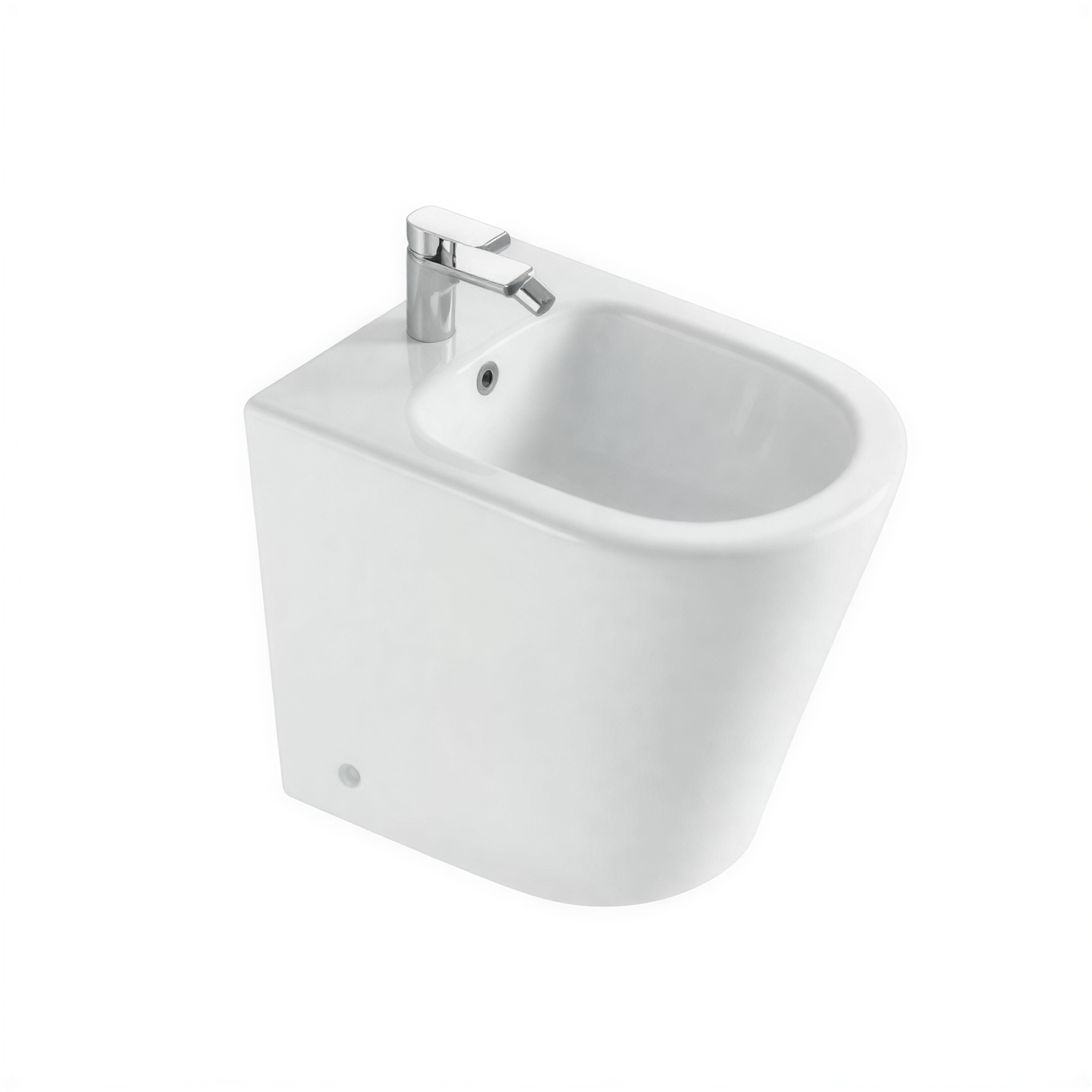 FR61006 Floor Standing Bidet | Curved Modern Sanitary Ware