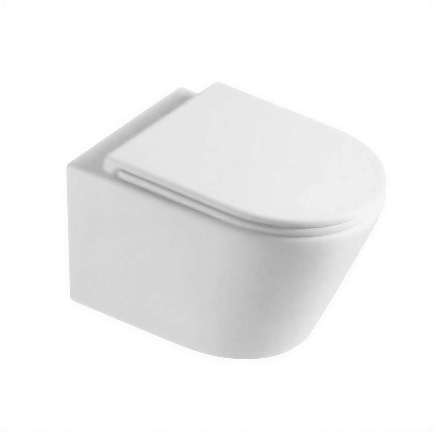 FR34106 Wall-hung Toilet | Modern Oval Ceramic WC Pan