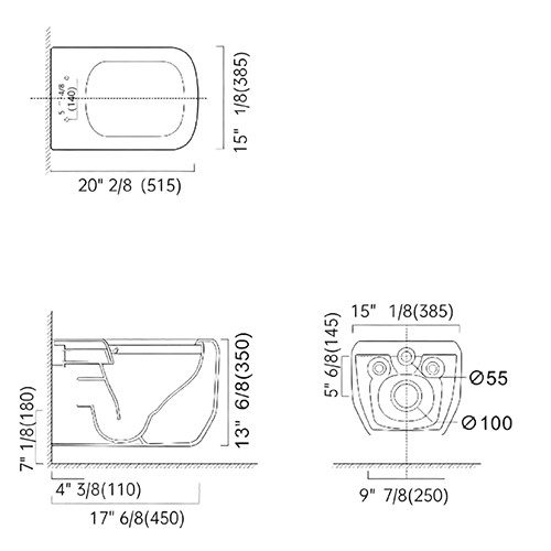 FR34113| Wall-hung Toilet FR34113| Wall-hung Toilet